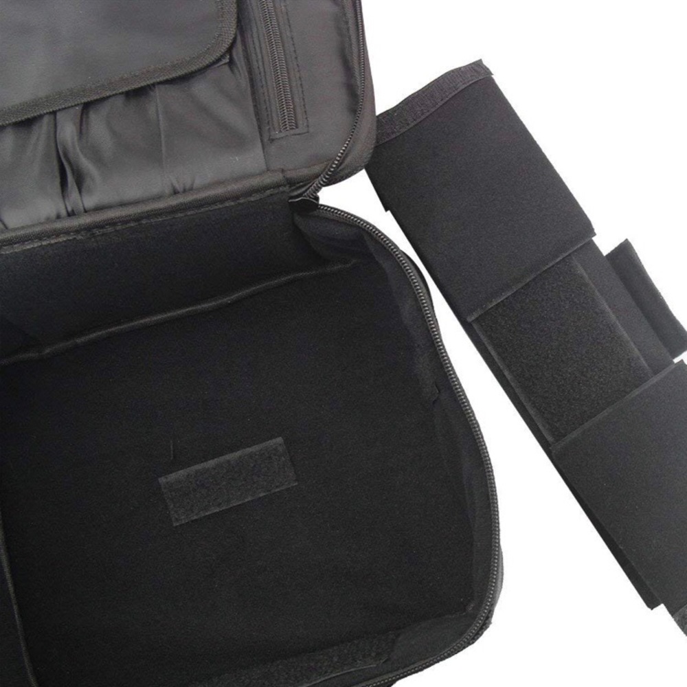 Makeup Bag W/ Brush Inserts & Adjustable Dividers - image 5